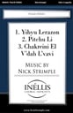 Psalm Verses SAB choral sheet music cover